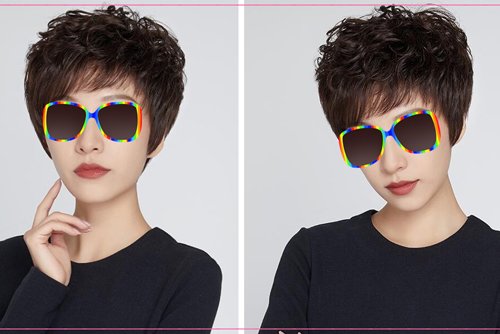 ���ô����Ķ̷�����ͼƬ��ȫ Ů���޼����ĺ�ʽʱ�ж�ͷ��