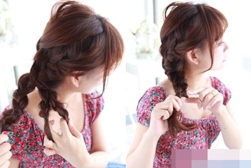 Ů����ͷ�����黨��������ͼƬ ��Ů�������п�ʽ�ı��ӷ���