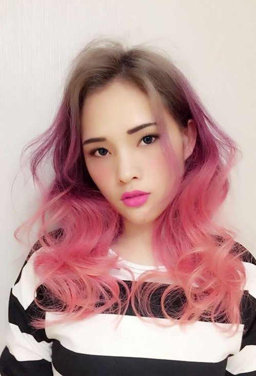 Ⱦ�ĸ���ɫ��ͷ����Ƥ���� Ů��Ⱦ���˿�ʽ��ͷ����ɫ