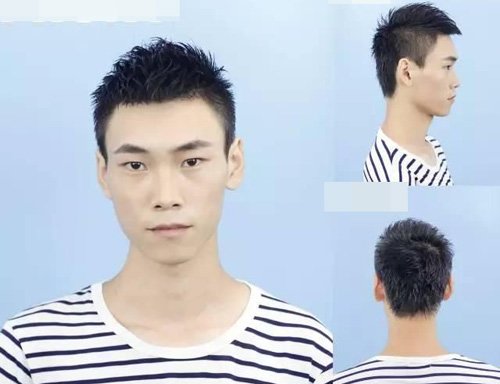 ���������ʺ���Բ��ͷ�̷�ͼƬ ��ˬ˧���������̷�����