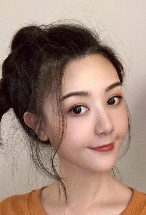 梨形脸扎头发适合什么流海 女生梳扎适合梨形脸的发型