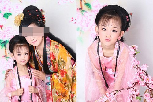 ��ͯ�򵥹�װͷ������ͼ �������ŵ����ĺ��ӷ���