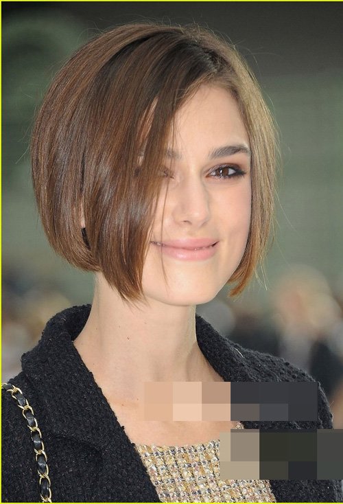 国字脸女明星剪潮流短发 最为个性的短头发打造