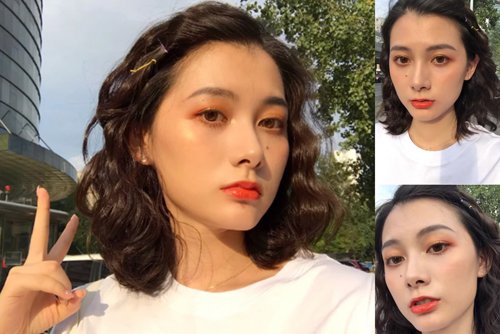 С��Ů������ͷ���̵㴦 ������ͷ���ʺϵ���������