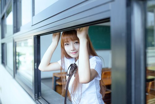 ��ѧŮ����������ͼƬ �ÿ�Ư����������������