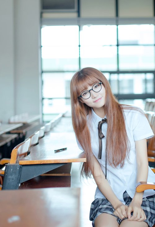 ��ѧŮ����������ͼƬ �ÿ�Ư����������������