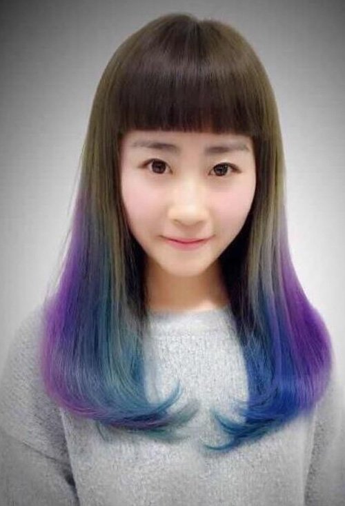 Ů����������Ⱦͷ������ ������ɫ�ͷų��������