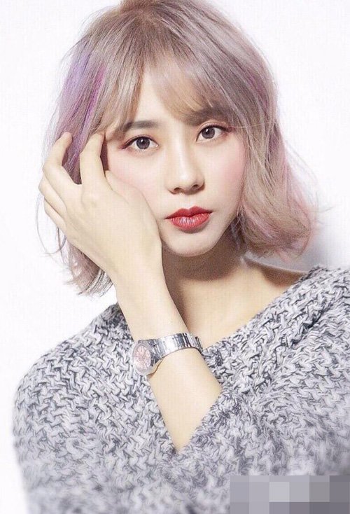 Ů����ͷ��Ⱦ������ͼ ���������Ķ̷���ѹ����