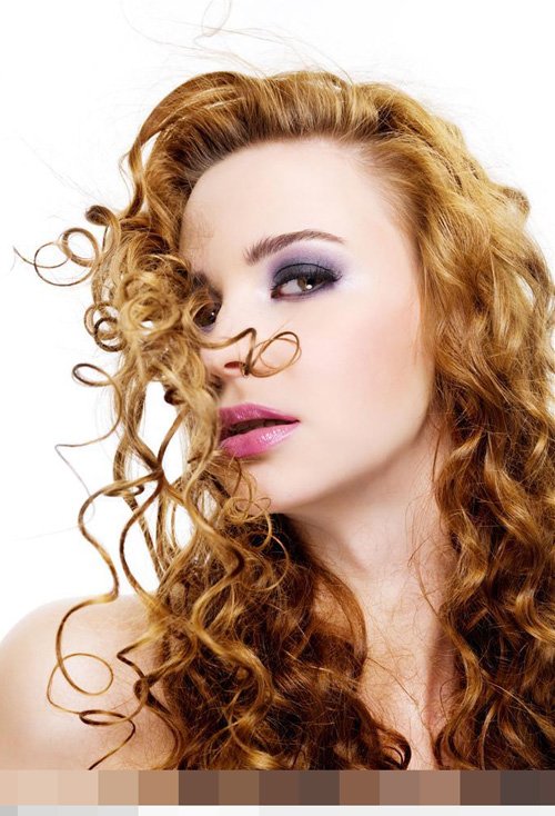 Ů��Ⱦ�������еĽ�Ʒ�ɫ Ѹ�ٱ���ʱ�д��˵���ɫ