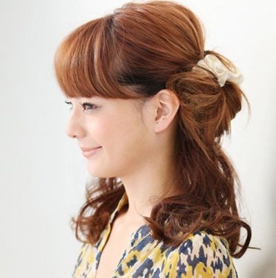 长头发怎么盘花苞头 怎么盘花苞式头发